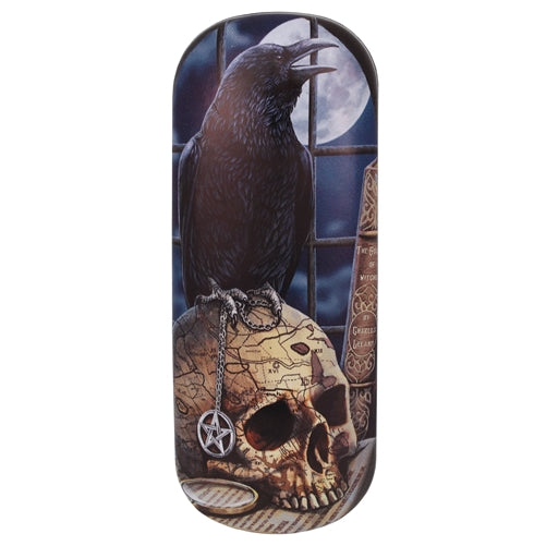 Salem (Raven) Eye Glass Case by Lisa Parker