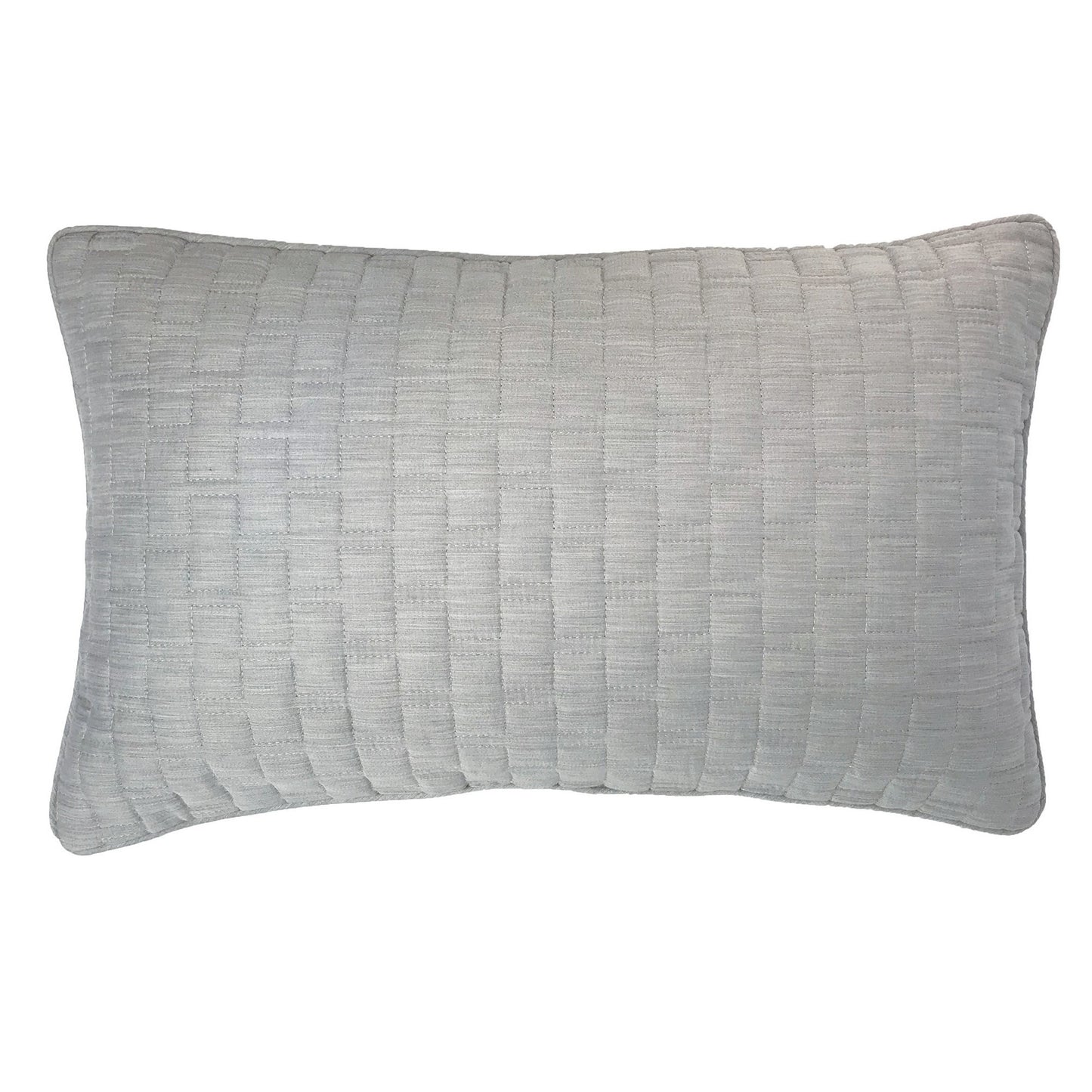 BedVoyage eco-melange Rayon Bamboo Cotton Quilted Decorative Pillow