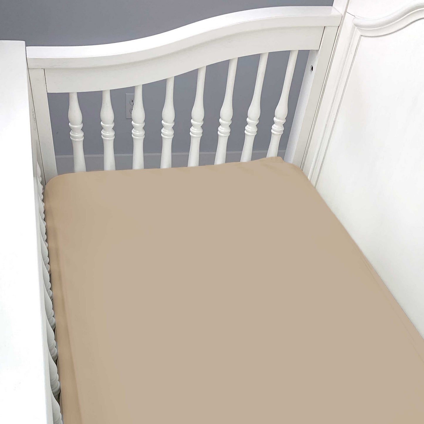 Panda Baby 100% Rayon Viscose Bamboo Fitted Crib Sheet