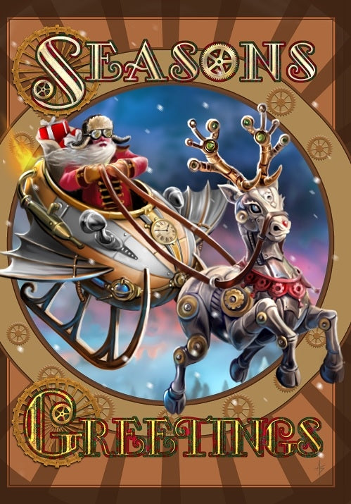 Steampunk Santa - 6 Pack