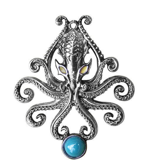 The Kraken for Wild Adventures Pendant by Briar