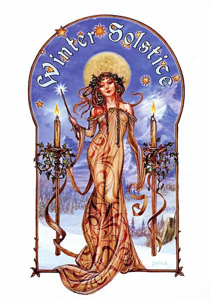 Briar Winter Solstice Midwinter Card - 6 pack