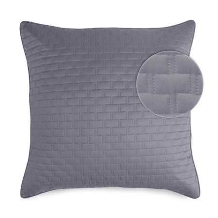 BedVoyage 100% Rayon Viscose Bamboo Quilted Euro Sham