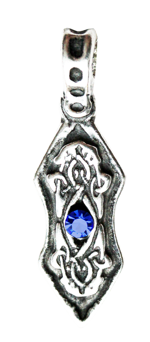 Eye of the Ice Dragon Pendant for Harmony & Stability