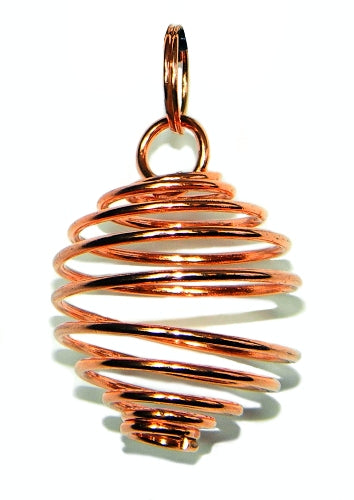 Copper Round Treasure Spiral 12 pieces