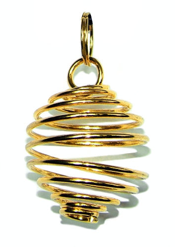 Gold Round Treasure Spiral 12 pieces