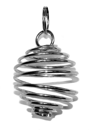 Silver Round Treasure Spiral 12 pieces