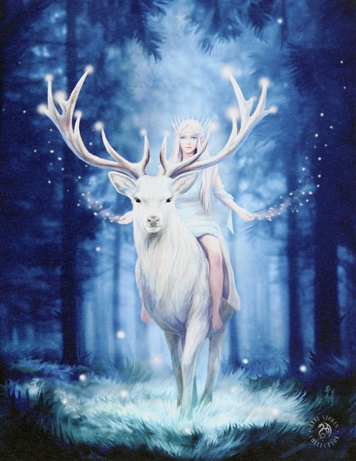 Fantasy Forest Canvas Print by Anne Stokes