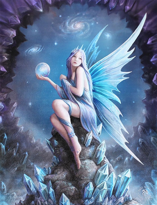 Star Gazer Canvas Art Print by Anne Stokes