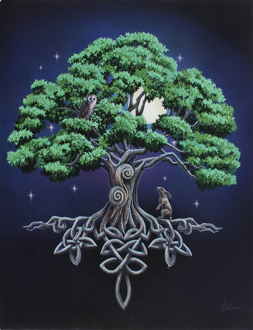 Tree of Life Canvas Art Print by Lisa Parker